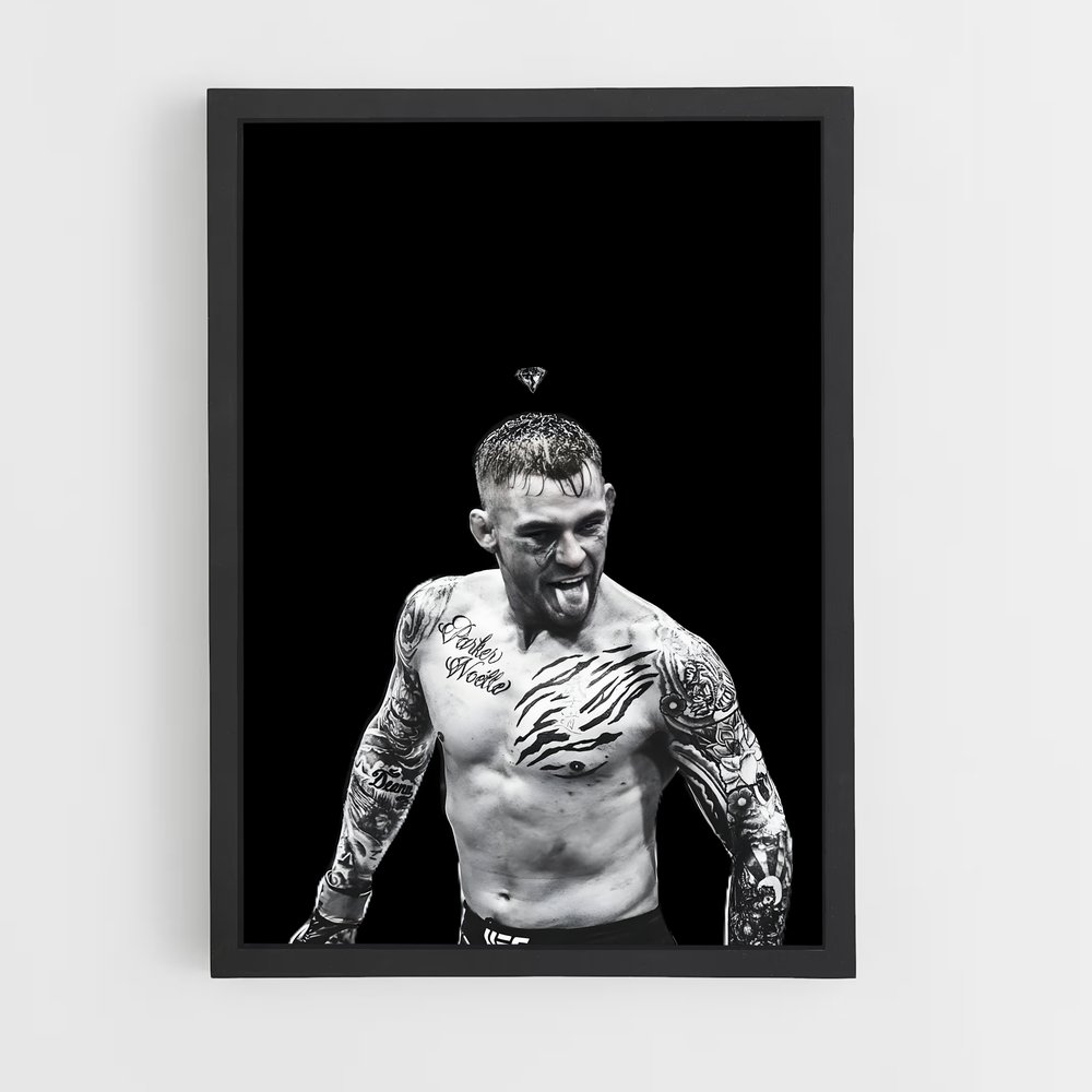 Poster Art de Combat – affiche MMA (vue 2)